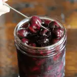 Cherries in a jar