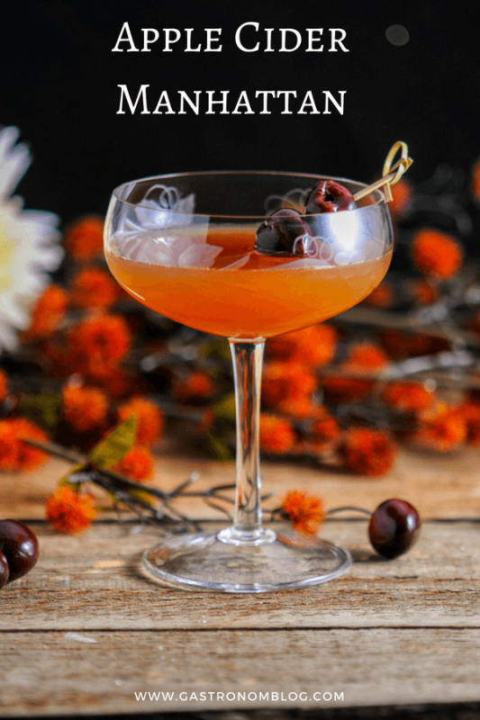 Apple Manhattan Apple Cider Cocktail Gastronom Cocktails