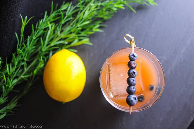 Blueberry Lemonade Recipe Summer Gin Cocktail Gastronom Cocktails