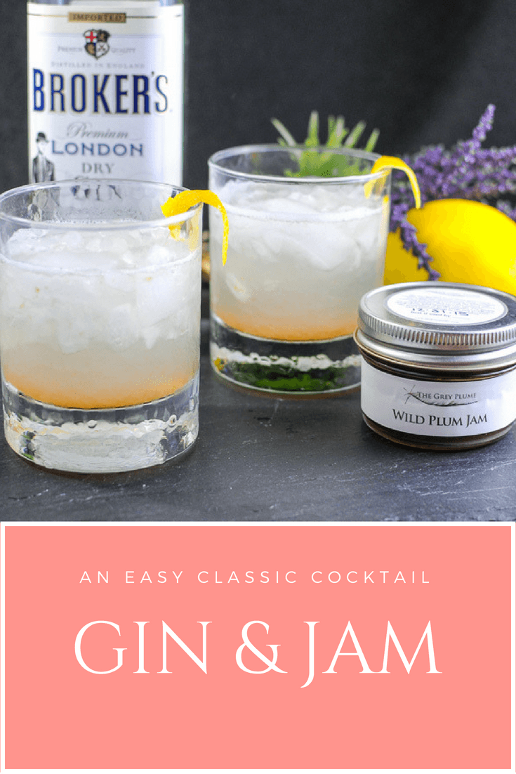 Gin & Jam A Classic Gin and Jam Cocktail Gastronom Cocktails