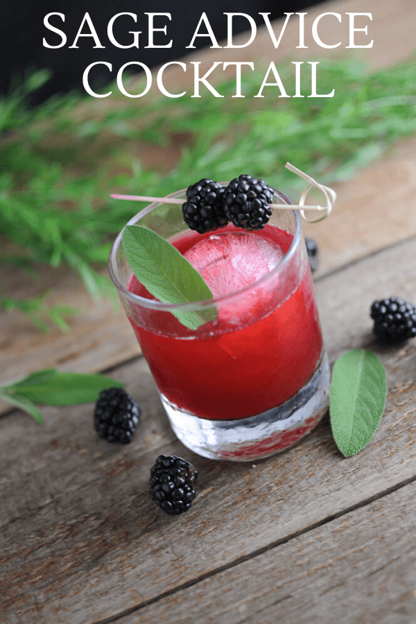 Blackberry Sage Whiskey Smash Cocktail Gastronom Cocktails