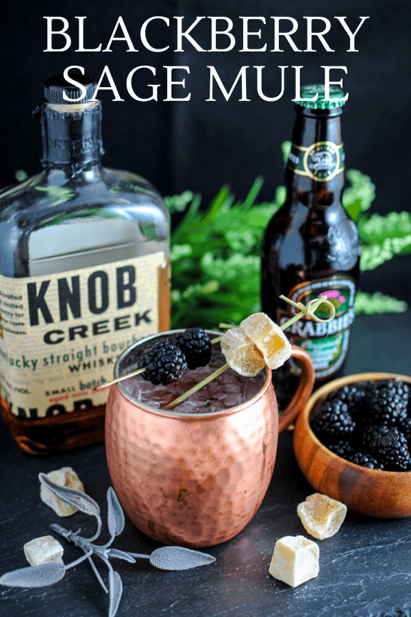 Blackberry Sage Kentucky Mule Gastronom Cocktails