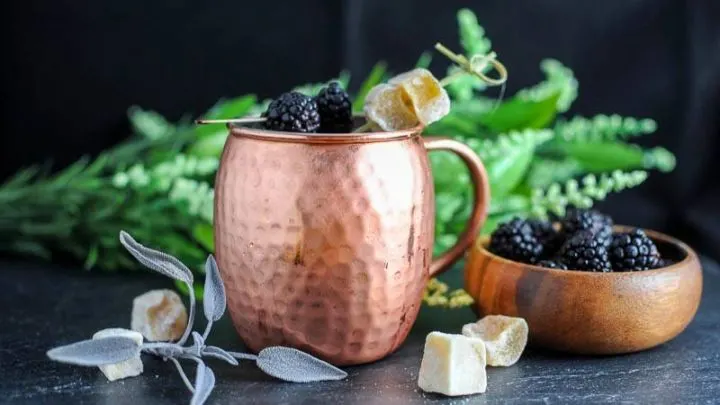 Blackberry Sage Kentucky Mule