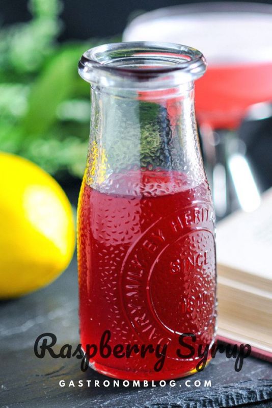 Raspberry Simple Syrup