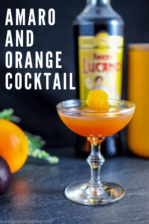 Bourbon & Italian Amaro Cocktail Gastronom Cocktails