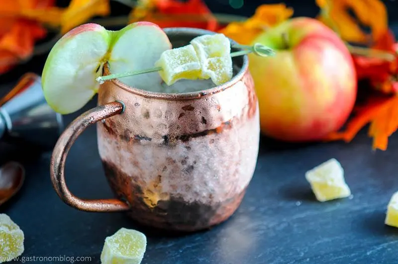 The Maple and Cider Kentucky Mule - A Bourbon Cocktail