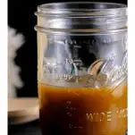 Butterscotch sauce in a jar