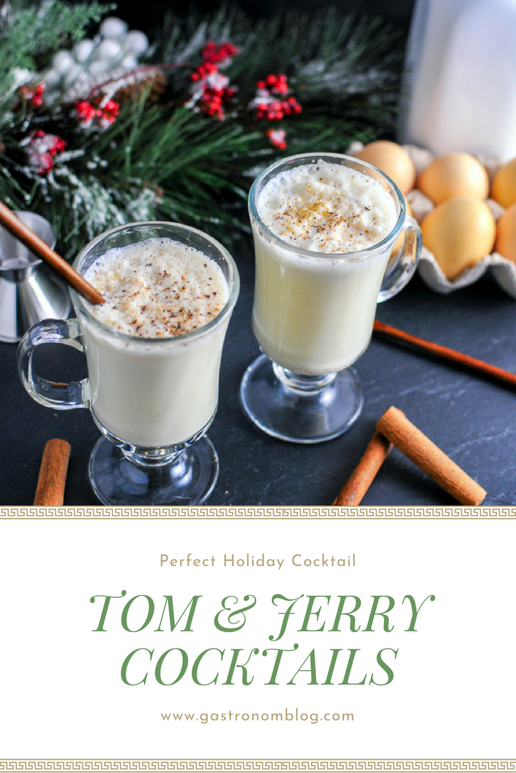 Tom and Jerry Drink A Brandy and Rum Cocktail Gastronom Cocktails