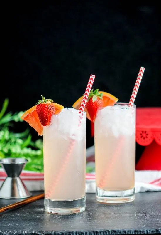 Strawberry Paloma - A Tequila Cocktail