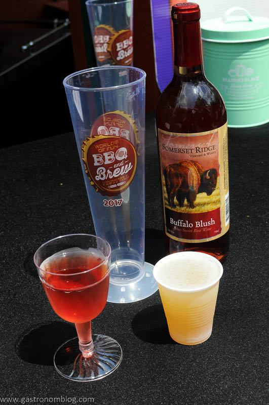 Wine and beer at the KC Flavor Festival