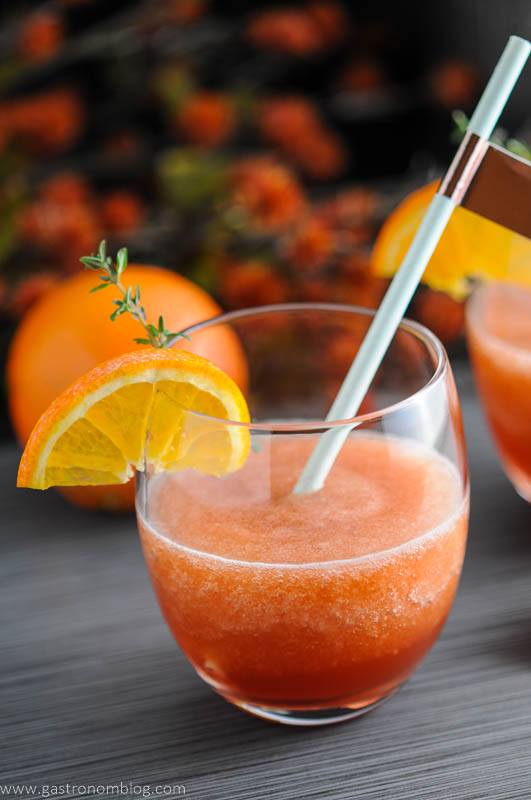 Tangerine Frozen Negroni - Negroni Week Campari Cocktail