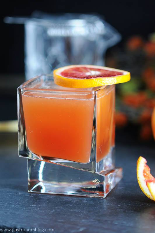 Blood & Bourbon Orange Bourbon Cocktail Gastronom Cocktails