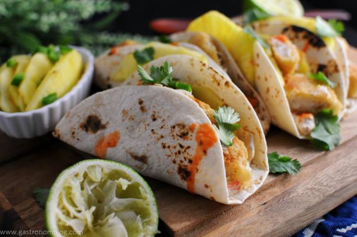 Boozy Cod Tacos And Bourbon Shrimp Gastronom Cocktails