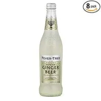 Fever-Tree Premium Ginger Beer, 16.9 Ounce Glass Bottles (Pack of 8)