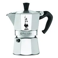 The Original Bialetti Moka Express Made in Italy 3-Cup Stovetop Espresso Maker with Patented Valve