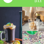 Cocktails for St Patrick's Day in a round up of 20 cocktails
