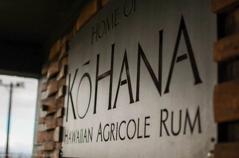 Kohana Distillery sign