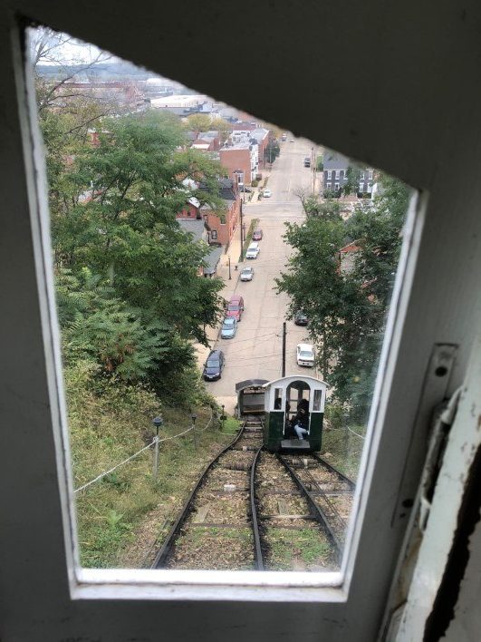 View from elevator in Dubuque Iowa