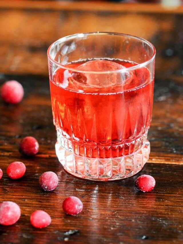 Cranberry Cocktails for Fall