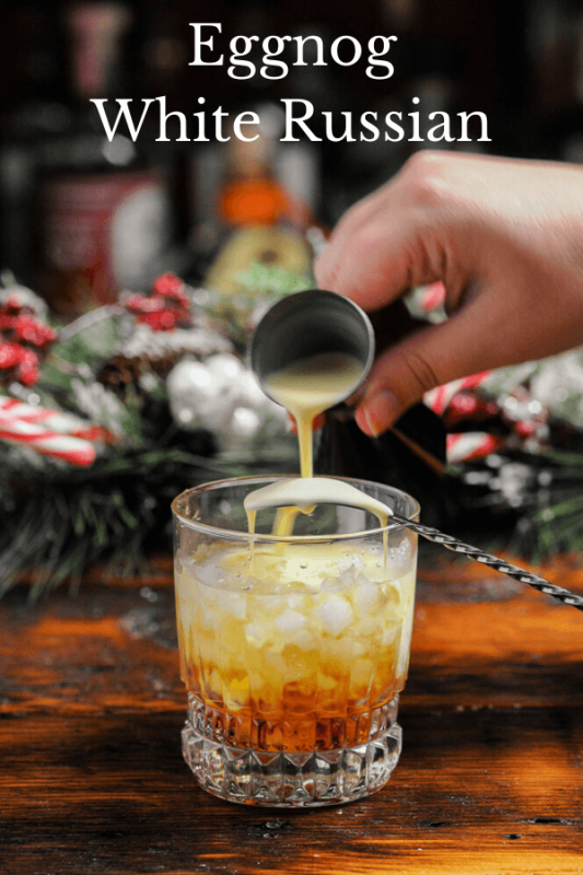 Eggnog White Russian For the Holidays Gastronom Cocktails
