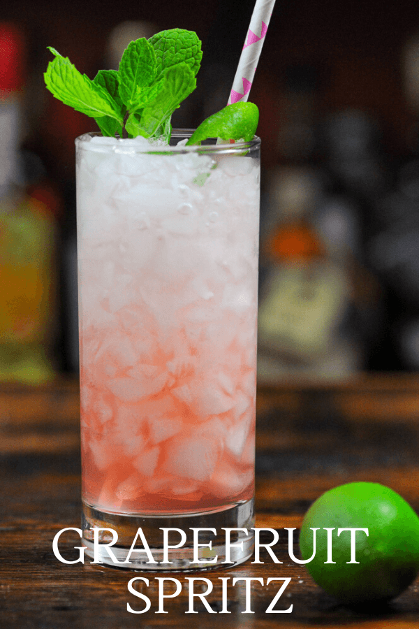 Grapefruit Spritzer Non Alcoholic Mocktail Gastronom Cocktails