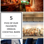 Collage pictures of bars in Omaha