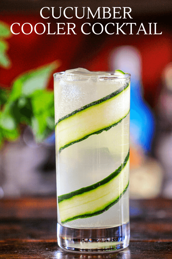 Gin Cucumber Cooler Cocktail Recipe Gastronom Cocktails