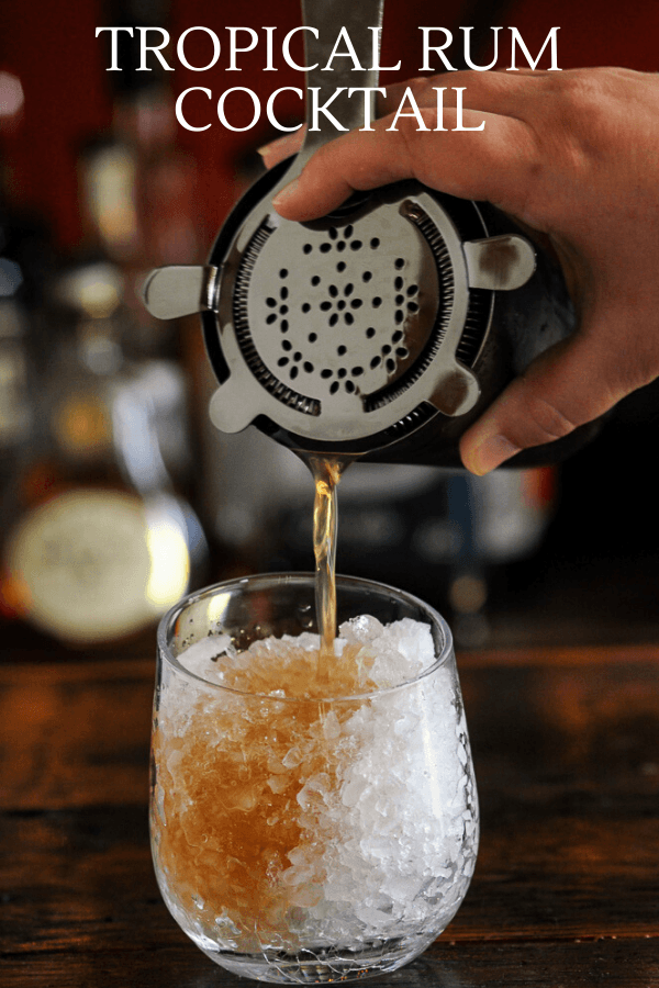 Navy Grog Cocktail Recipe Tropical Drink Gastronom Cocktails