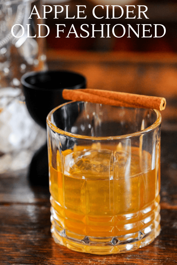 3 Ingredient Apple Cider Old Fashioned Gastronom Cocktails