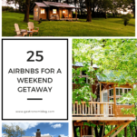 3 Airbnbs for a weekend getaway collage