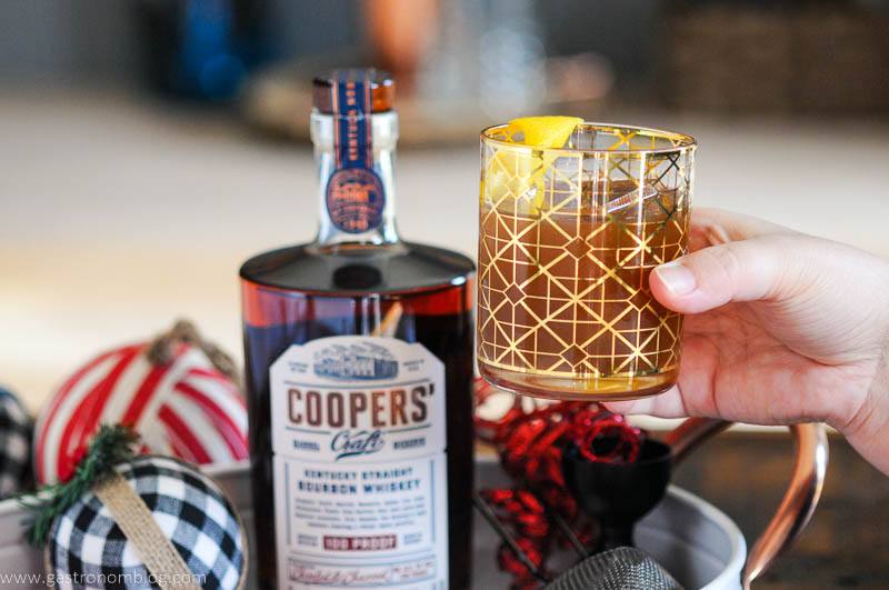 Walnut Pear Pie Cocktail w/ Coopers' Craft Bourbon Gastronom Cocktails