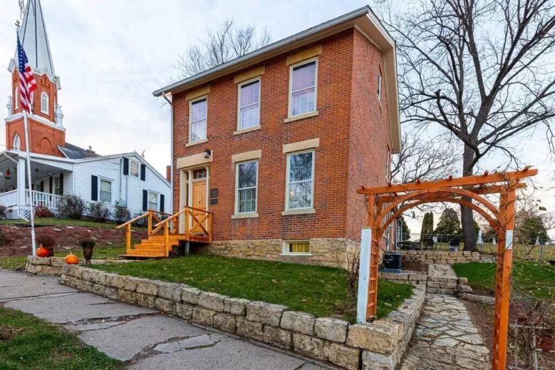 Brick 2 story home - a unique vacation home in Illinois