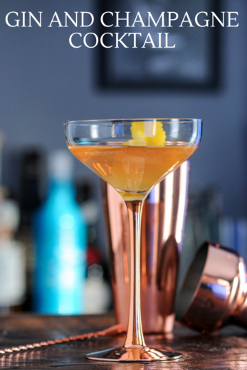 Bridgerton Cocktail - Gin and Champagne Cocktail | Gastronom Cocktails