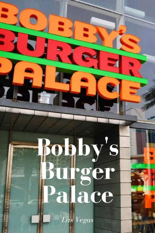 Front of Bobby's Burger Palace Restaurant Las Vegas