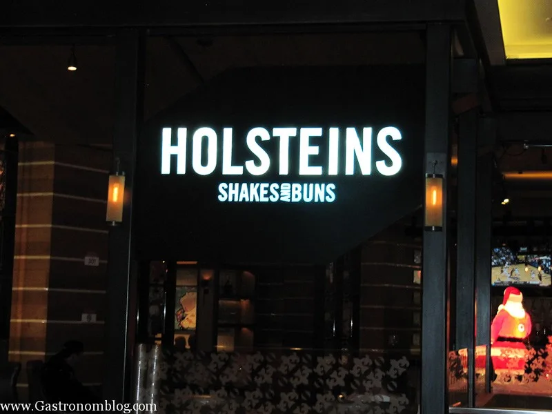 Holstein's Sign in Cosmopolitan Las Vegas