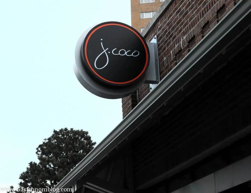 J Coco restaurant sign