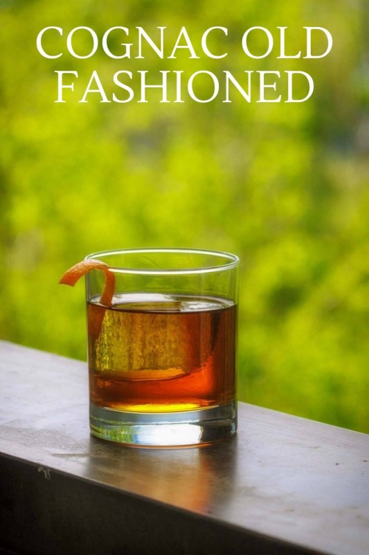 Cognac Old Fashioned Recipe - Gastronom Cocktails
