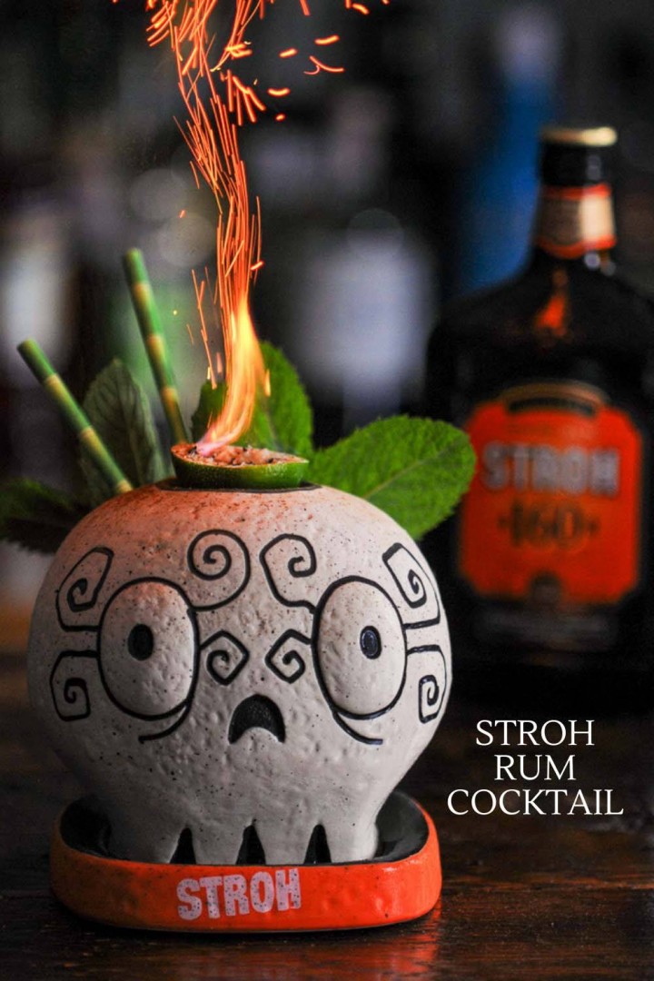 Hawaiian Creamsicle Stroh Rum Cocktail Gastronom Cocktails