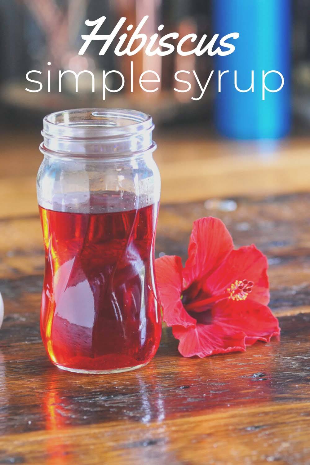 HIbiscus Syrup Cocktails and Drinks Gastronom Cocktails