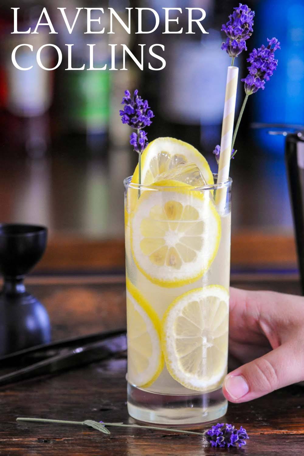 Lavender Collins Cocktail Recipe Cocktail Gastronom Cocktails
