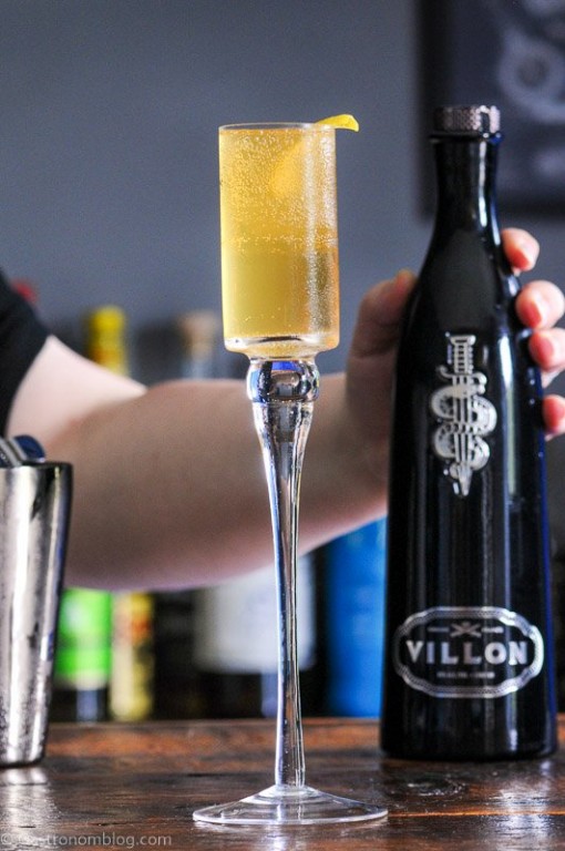 Villon Cognac Liqueur French 75 Cocktail Gastronom Cocktails