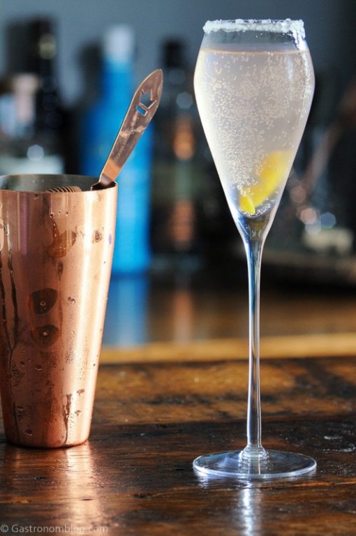 Villon Cognac Liqueur French 75 Cocktail Gastronom Cocktails