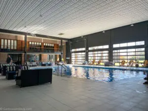 pool at the Highlander Hotel Iowa City