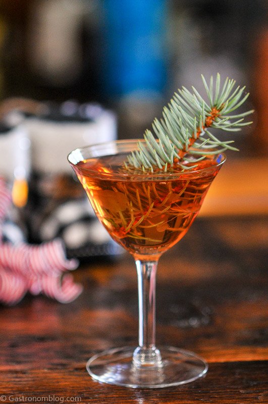 Mistletoe Martini Cocktail