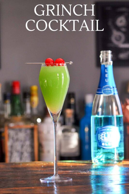 Grinch Cocktail Recipe - Christmas Drink | Gastronom Cocktails