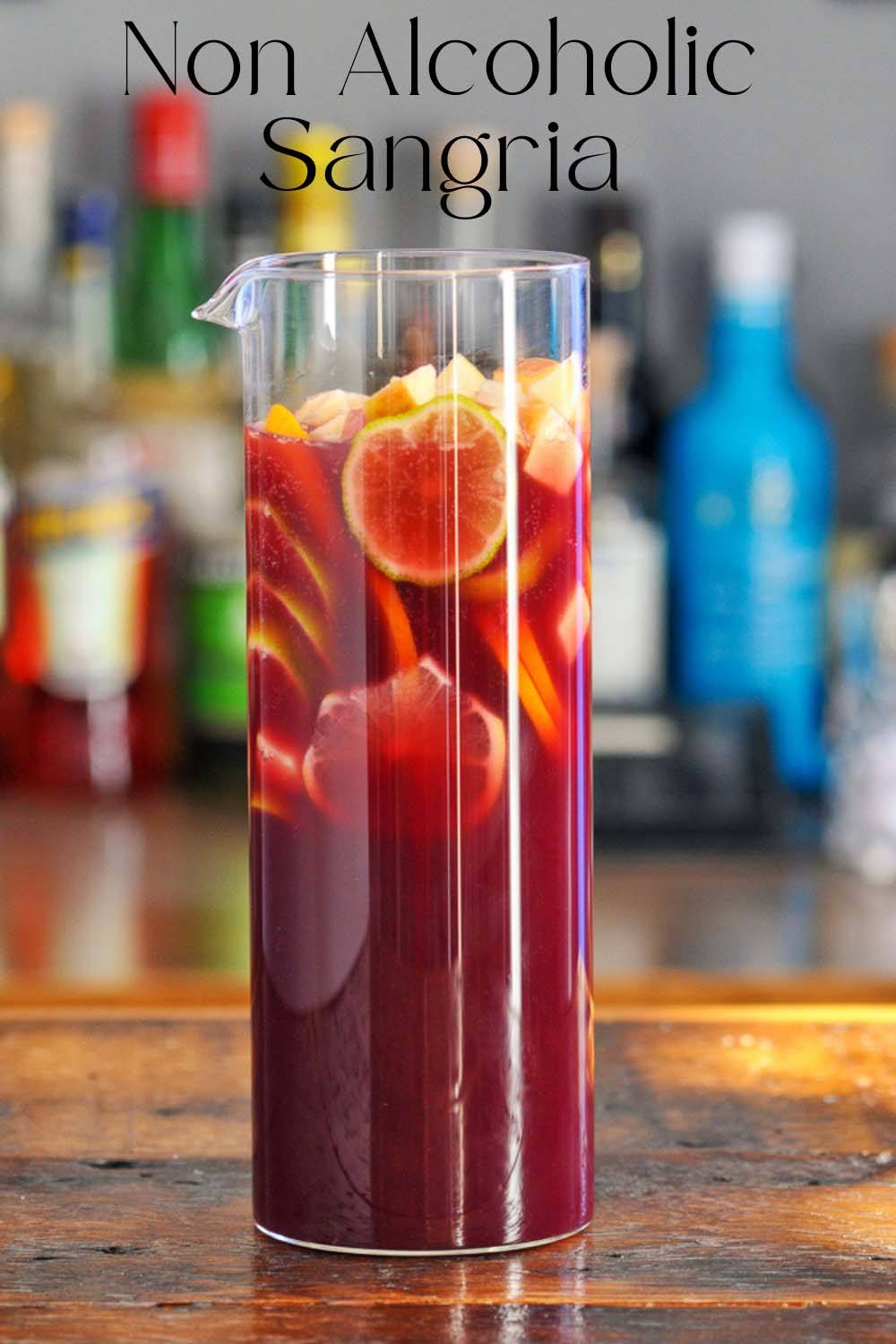 Best Non Alcoholic Sangria Recipe Simple Mocktail Gastronom Cocktails