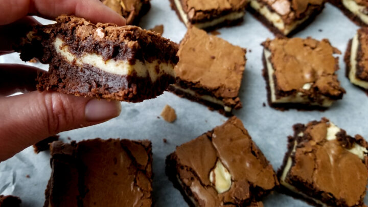 Image for Baileys Irish Cream Cheesecake Brownies