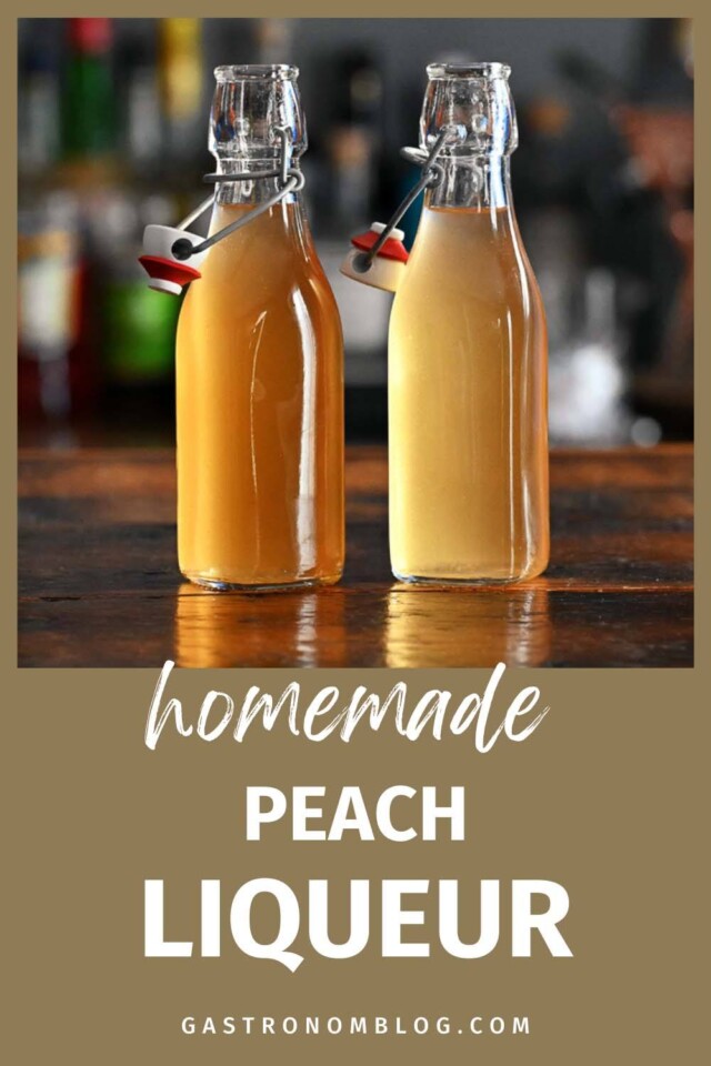 Best Homemade Peach Liqueur Recipe Gastronom Cocktails