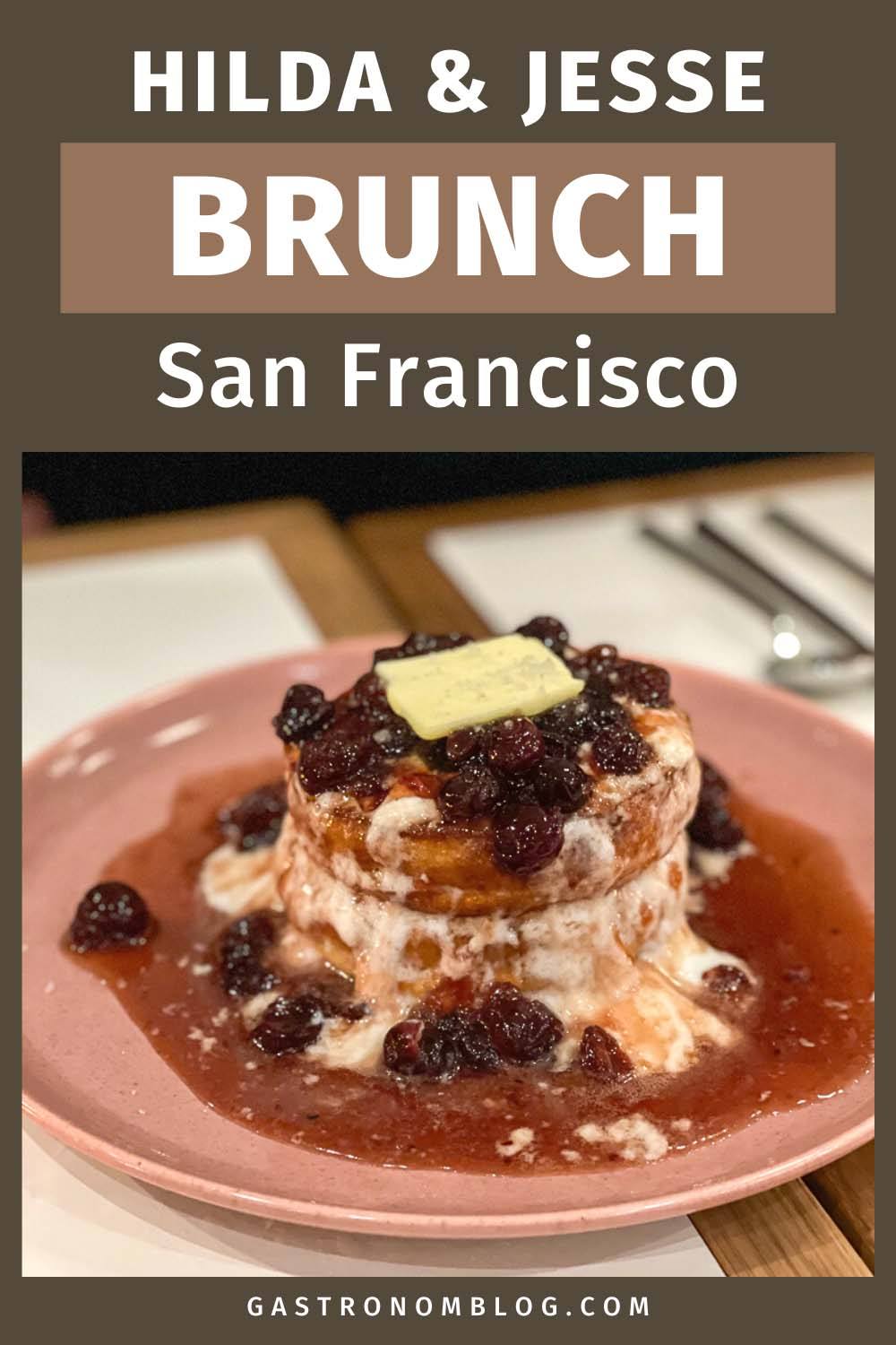 Hilda and Jesse - San Francisco brunch restaurant | Gastronom Cocktails
