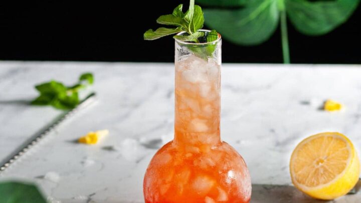 Image for Tropical Aperol Bourbon Cocktail 